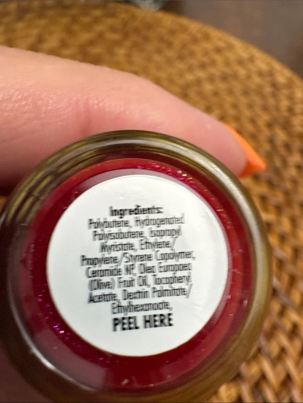 TRULY Cheeky Baby Luxury Lip Oil - Red New on box